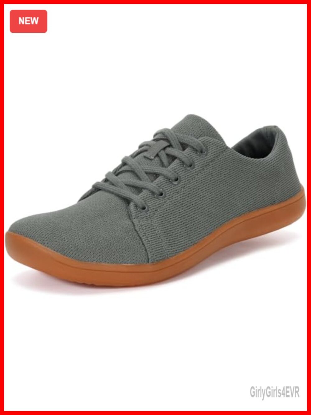 Women's Barefoot Transitional Wide Toe Knit Sneaker Low Profile Walking Shoe